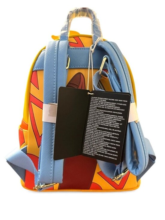 Loungefly Disney Aladdin Genie Vacation Cosplay Mini Backpack Golf Clubs NWT